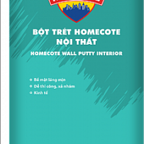 Bột trét nội thất Toa Homecote