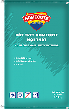 Bột trét nội thất Toa Homecote