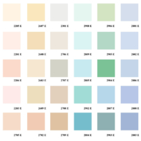 Bảng màu sơn ngoại thất Ext Donasa