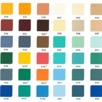 Bảng màu sơn Epoxy Nanpao