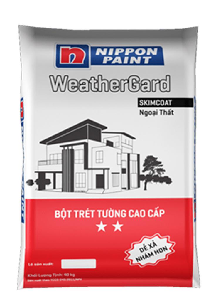 Bột trét ngoại thất Nippon Weathergard Skimcoat Bột trét ngoại thất Nippon Weathergard Skimcoat