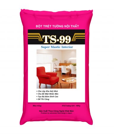 Bột trét nội thất Tison TS99 Bột trét nội thất Tison TS99