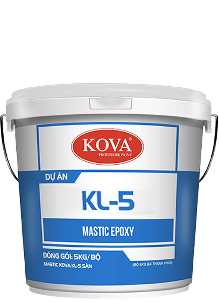 Mastic nội ngoại thất Kova KL-5 sàn, tường Mastic nội ngoại thất Kova KL-5 sàn, tường