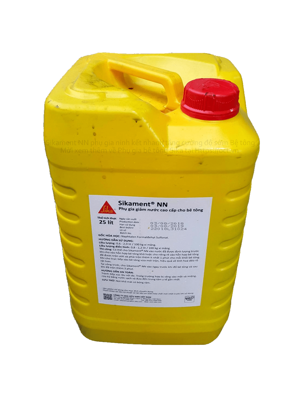 Phụ gia bê tông Sikament NN Phụ gia bê tông Sikament NN
