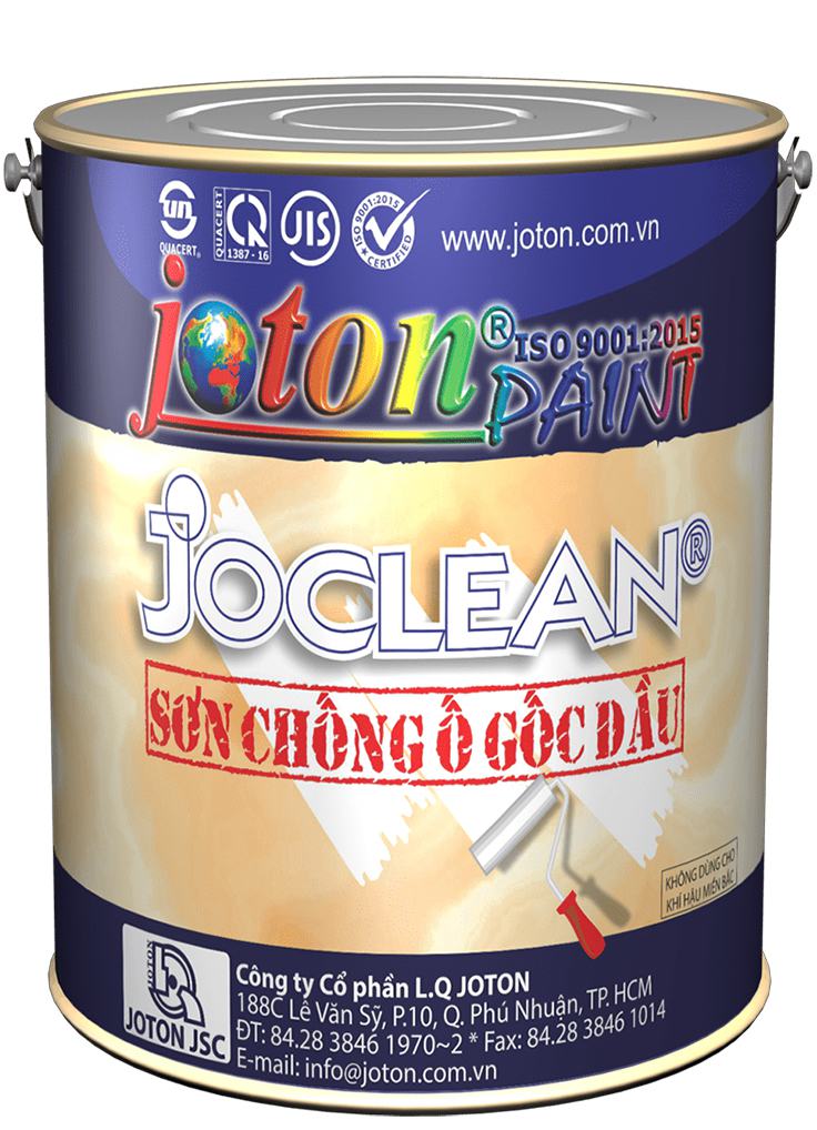 Sơn chống ố gốc dầu Joton Joclean Sơn chống ố gốc dầu Joton Joclean