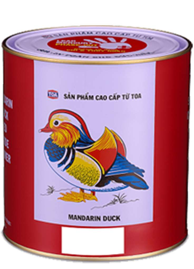 Sơn lót chống rỉ Toa hiệu Con Vịt đỏ-xám Sơn lót chống rỉ Toa hiệu Con Vịt đỏ-xám