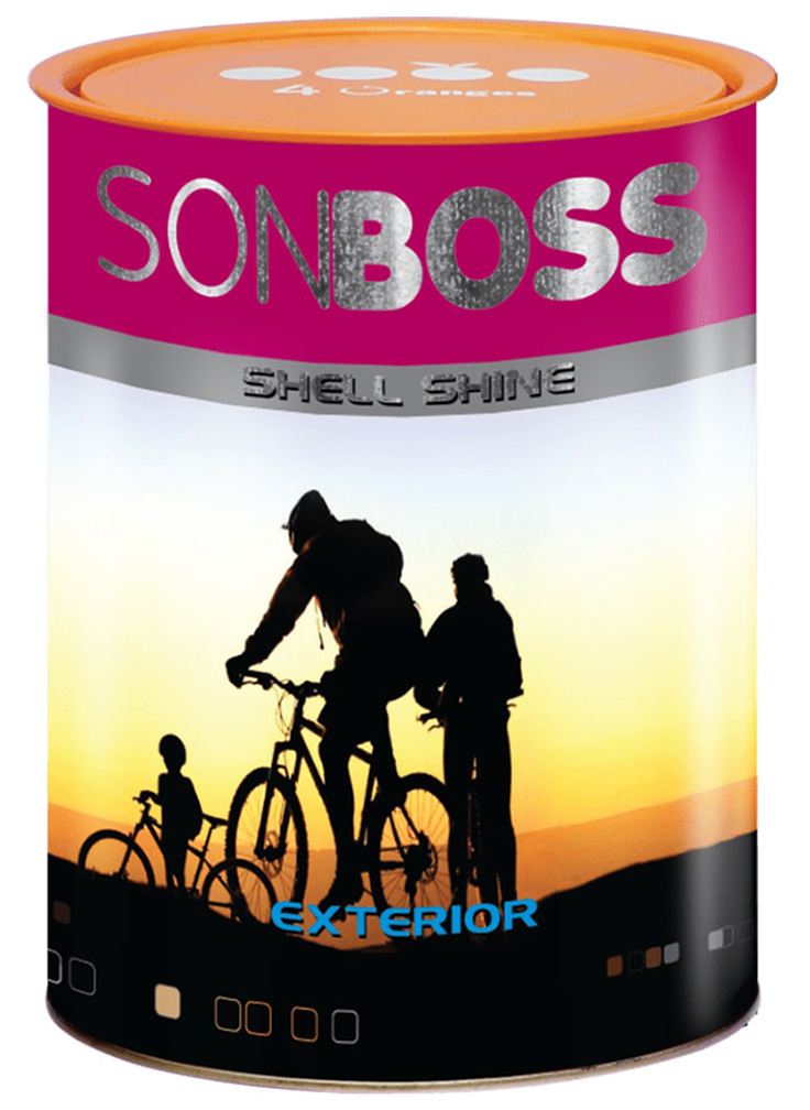 Sơn ngoại thất Boss Shell Shine Sơn ngoại thất Boss Shell Shine