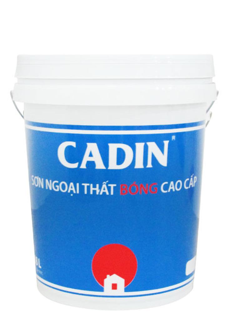 Sơn ngoại thất chống thấm bóng Cadin Sơn ngoại thất chống thấm bóng Cadin