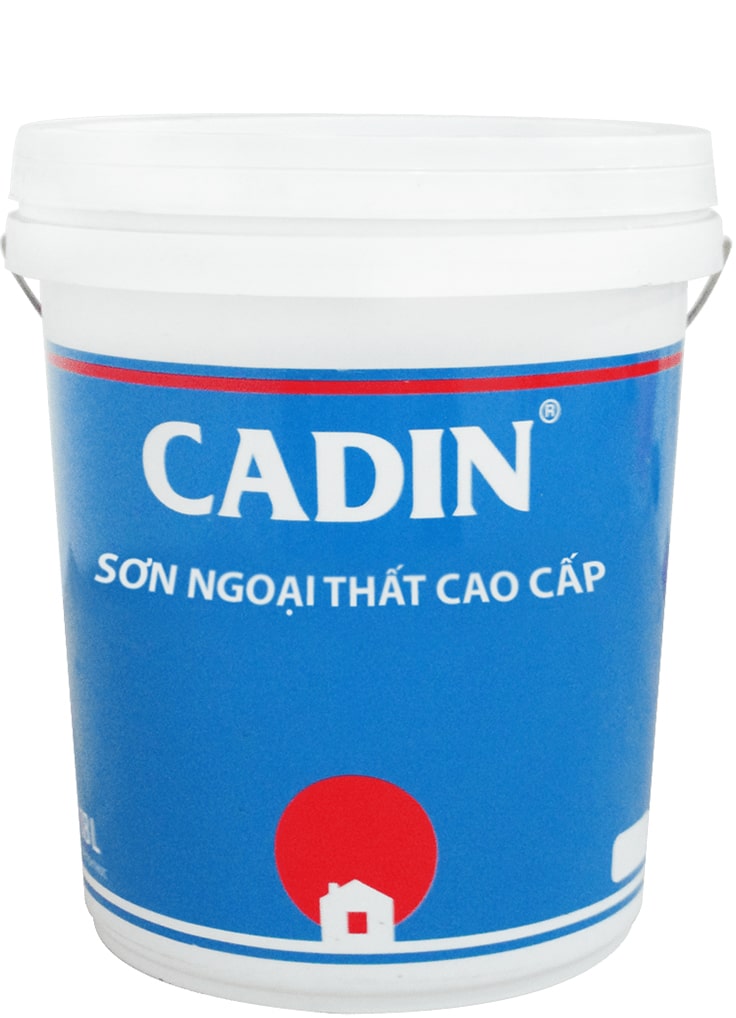 Sơn ngoại thất chống thấm mờ Cadin