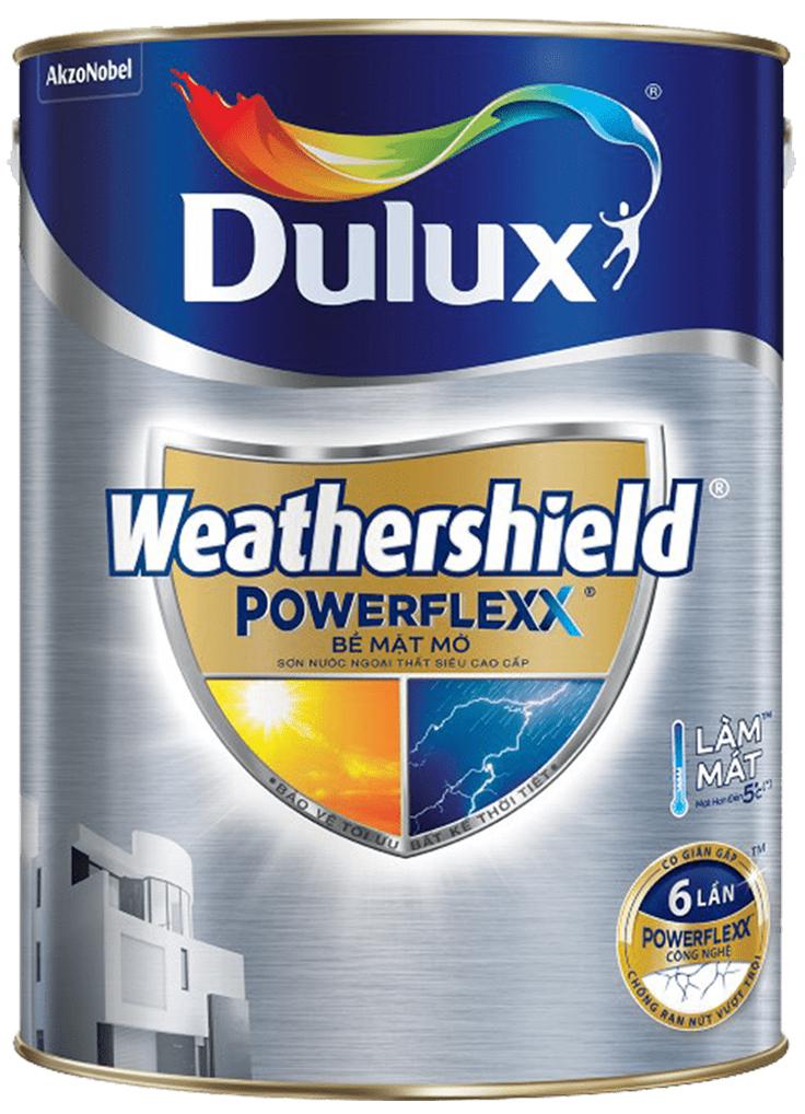 Sơn ngoại thất ICI-Dulux Weathershield Powerflexx Sơn ngoại thất ICI-Dulux Weathershield Powerflexx