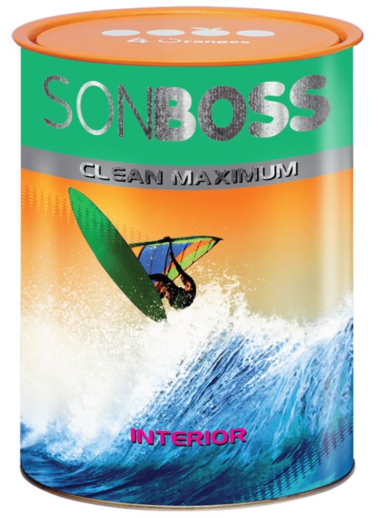 Sơn nội thất Boss Clean Maximum Sơn nội thất Boss Clean Maximum