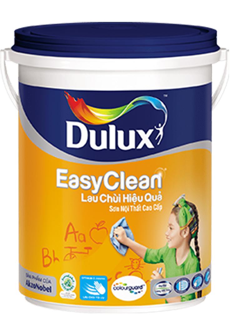 Sơn nội thất ICI-Dulux lau chùi hiệu quả