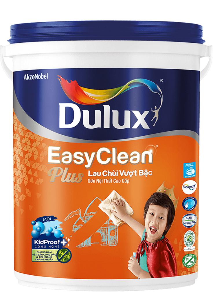 Sơn nội thất ICI-Dulux lau chùi vượt bậc