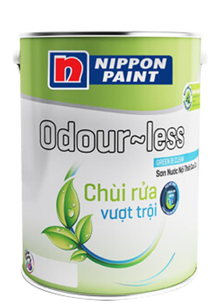 Sơn nội thất Nippon Odour-Less chùi rửa vượt trội Sơn nội thất Nippon Odour-Less chùi rửa vượt trội