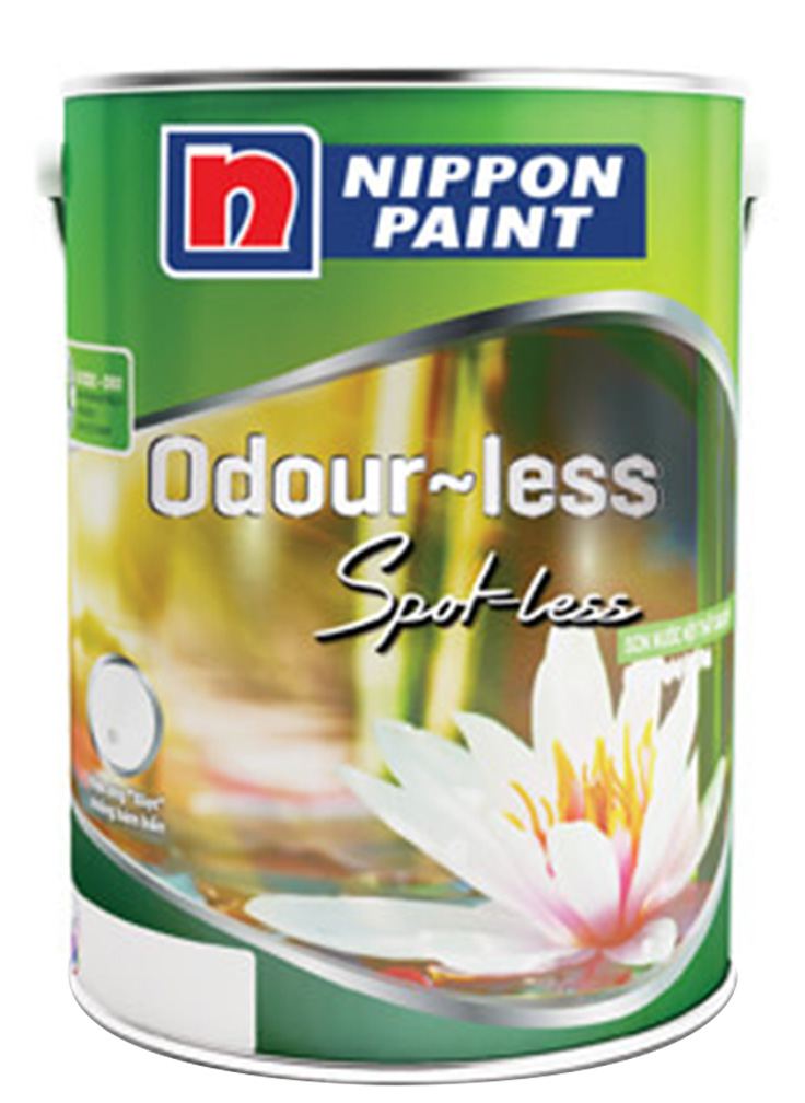 Sơn nội thất Nippon Odour-less Spot-less