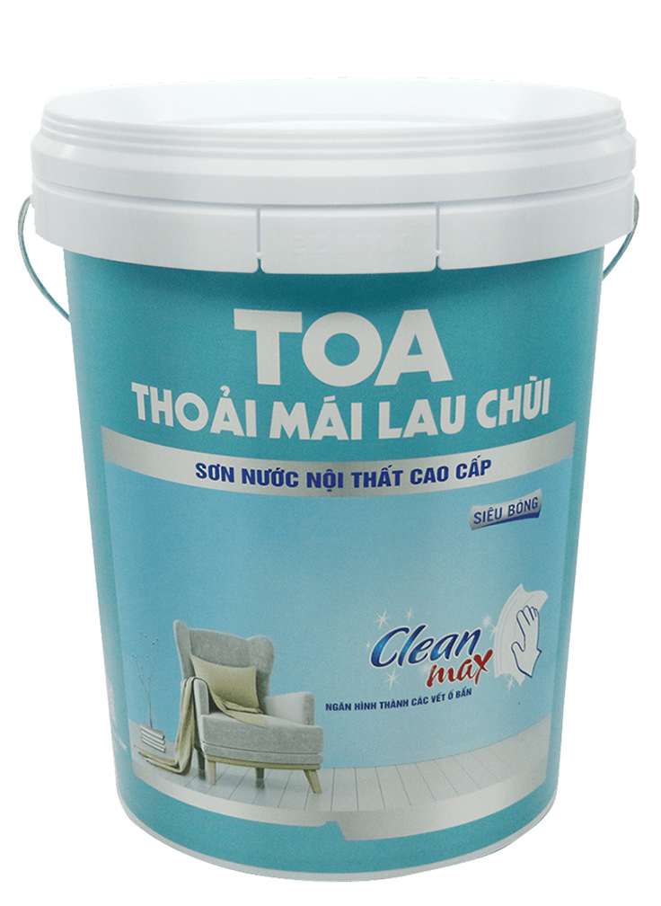 Sơn nội thất Toa lau chùi thoải mái Sơn nội thất Toa lau chùi thoải mái