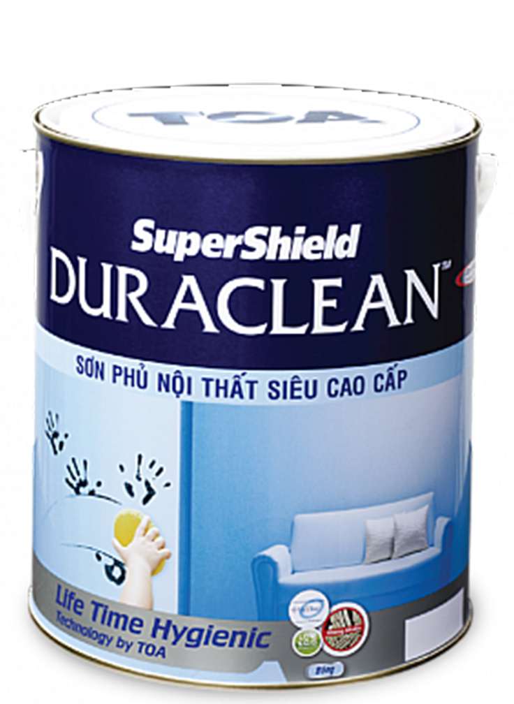 Sơn nội thất Toa Supershield Duraclean