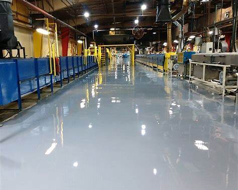 Sàn thi công sơn epoxy jotun