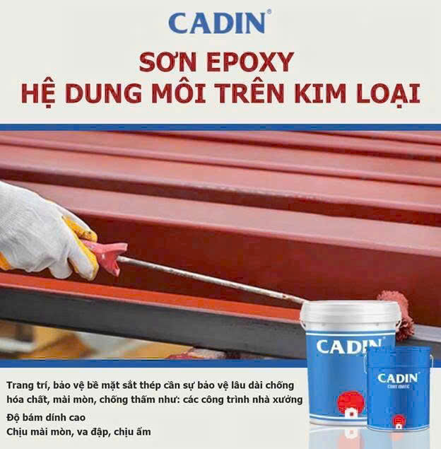 Sơn công nghiệp Cadin
