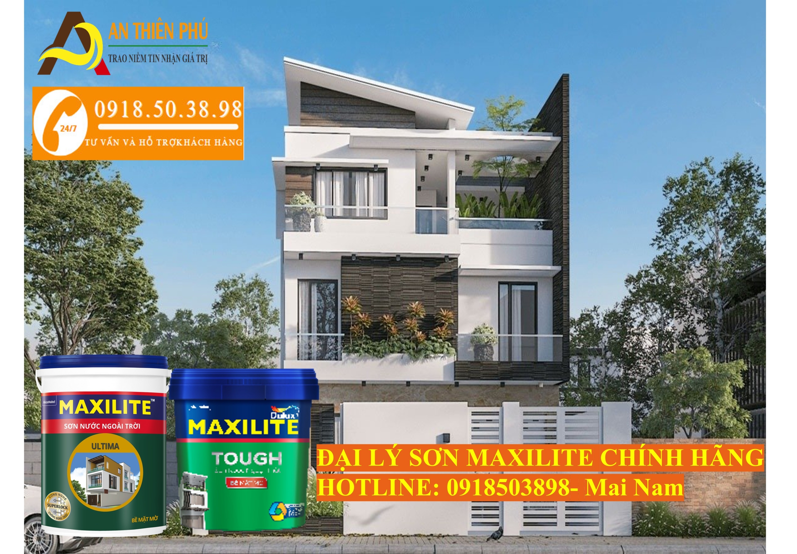 Sơn Maxilite ngoài trời có tốt không
