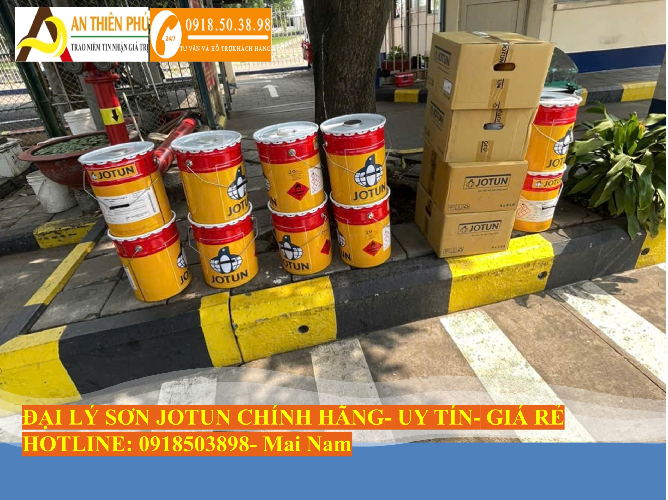 Đại lý sơn epoxy Jotun Penguard Topcoat giá tốt tại Bình Dương