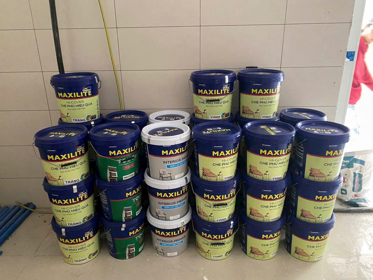 Đại lý sơn Maxi;ite chính hãng từ nhà máy
