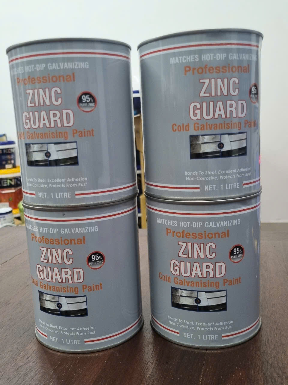 Đại Lý Sơn Mạ Kẽm Lạnh 400 Zinc Guard 400 Giá Rẻ Tại Sài Gòn