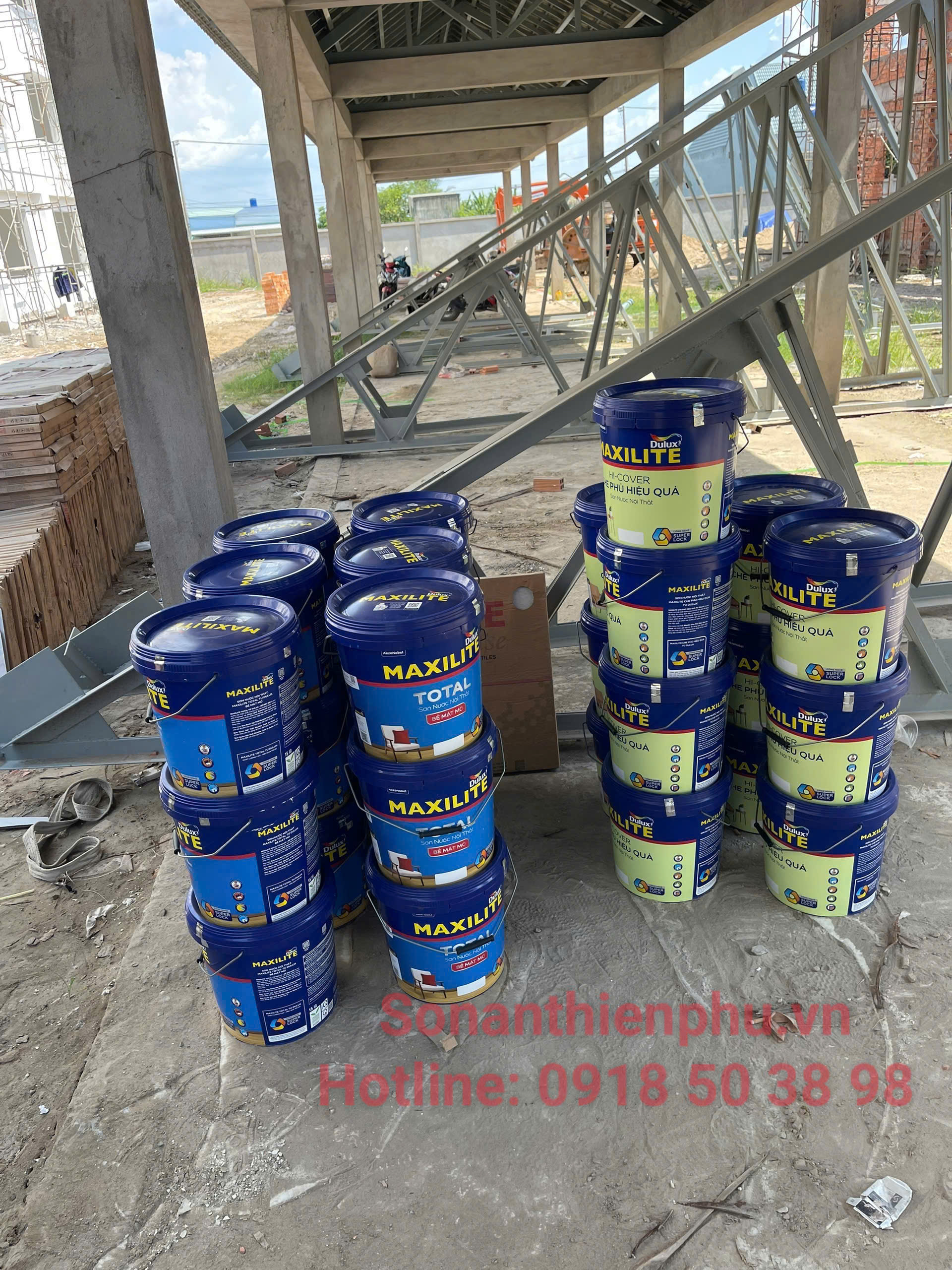 Đại lý sơn Maxilite chính hãng từ nhà máy