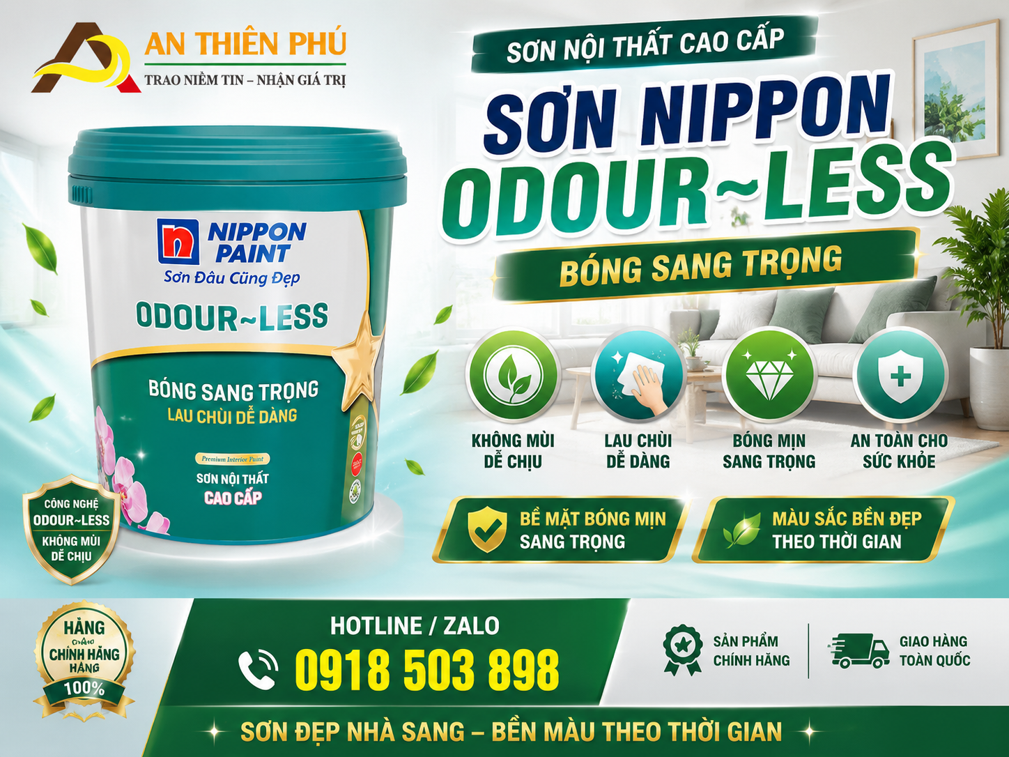 Sơn Nippon Odour-less