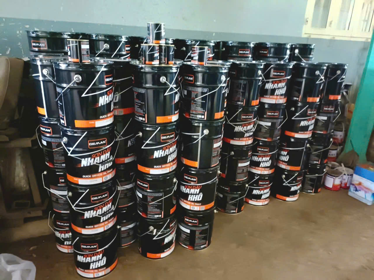Đại Lý Sơn Dầu Nhanh Khô Geman Chính Hãng Giá Tốt TP.HCM