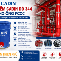 Sơn kẽm Cadin đỏ 344 chính hãng tại Sơn An Thiên Phú