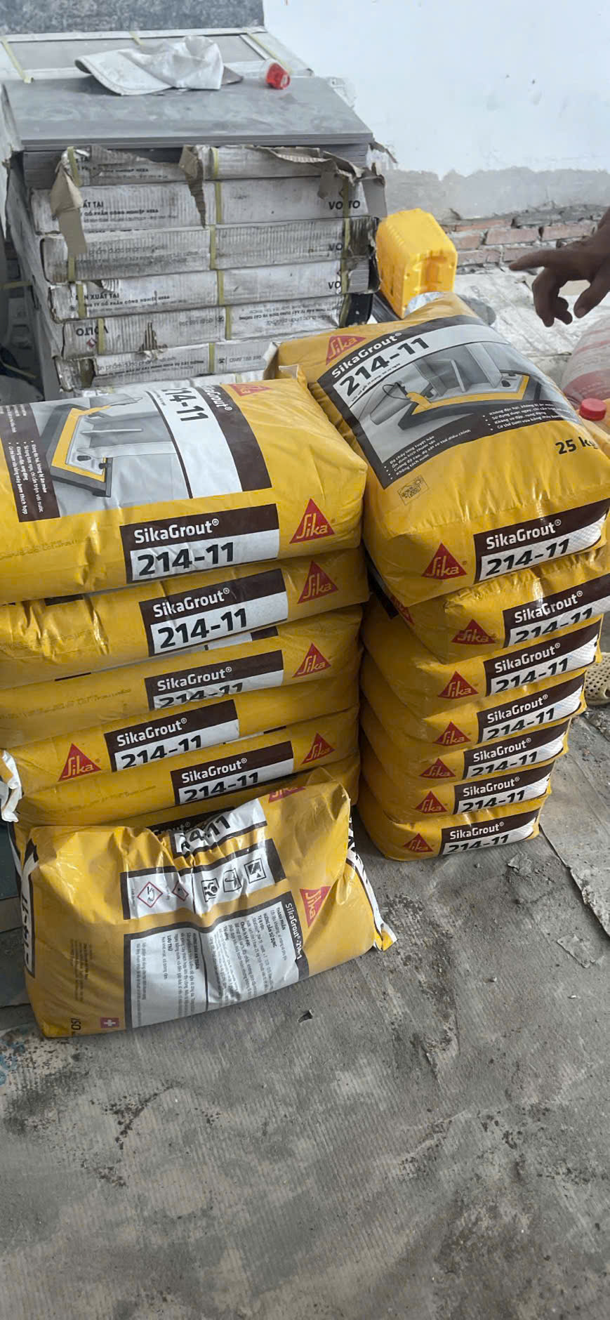 vữa rót không co ngót sika grout 214-11