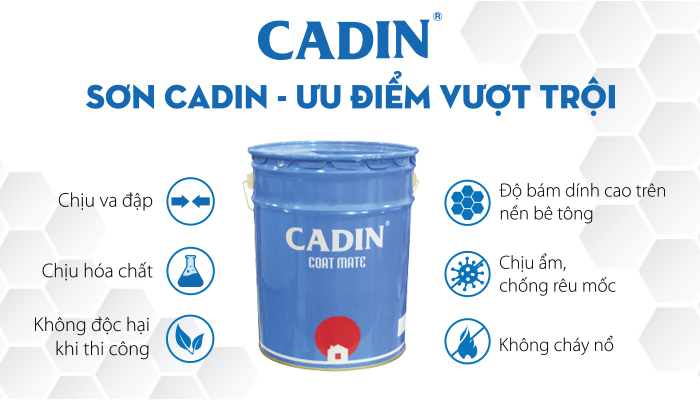 Sơn nền Epoxy Cadin