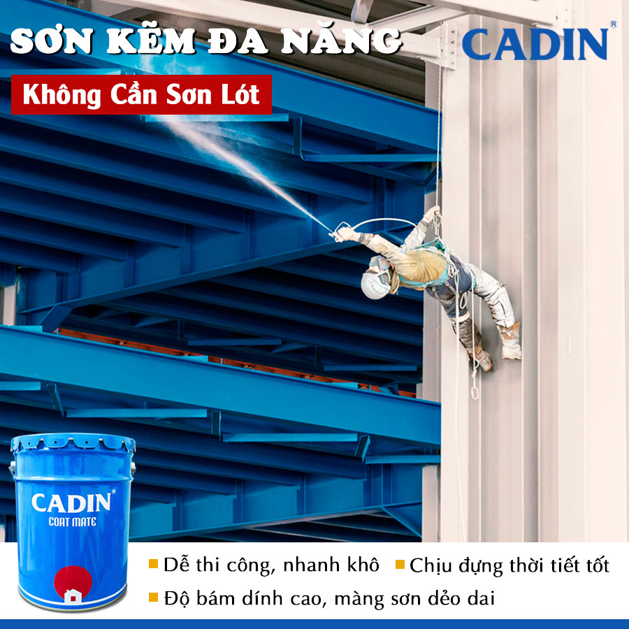 Sơn kẽm đa năng Cadin chính hãng