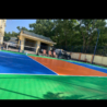 Thi công sân Pickleball bằng hệ sơn Terraco Flexipave