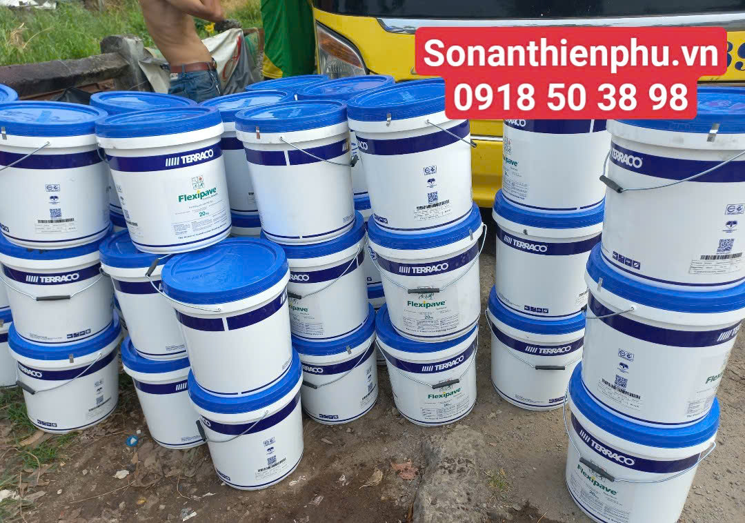 Sơn Sân Thể Thao Terraco Tại Sơn An Thiên Phú