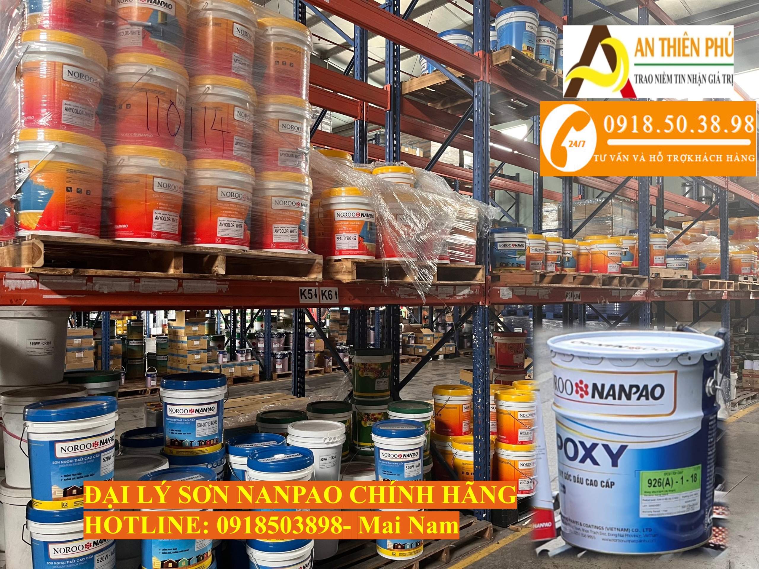 Sơn epoxy Nanpao tại TPHCM