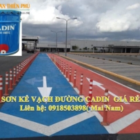 Đại lý sơn kẻ vạch Cadin giá rẻ từ nhà máy
