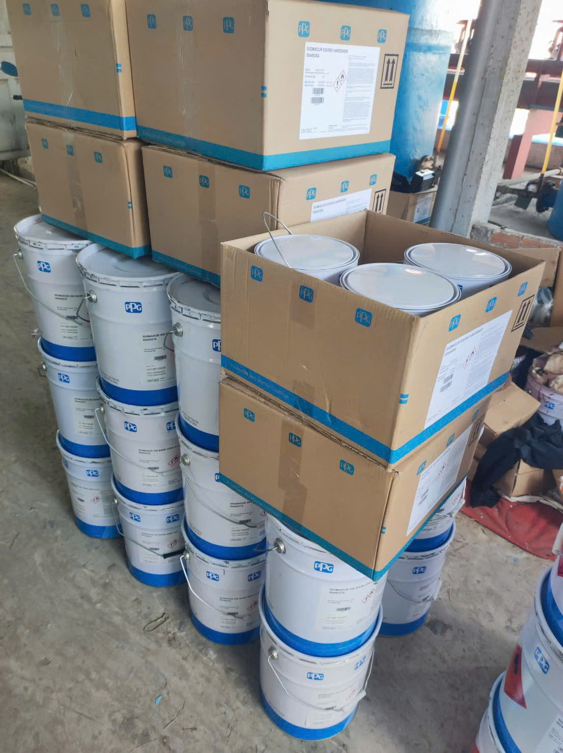 Sơn Intergard 475HS bảo vệ kết cấu thép