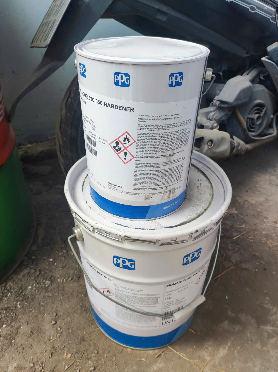 sơn phủ polyurethane Sigmadur 550