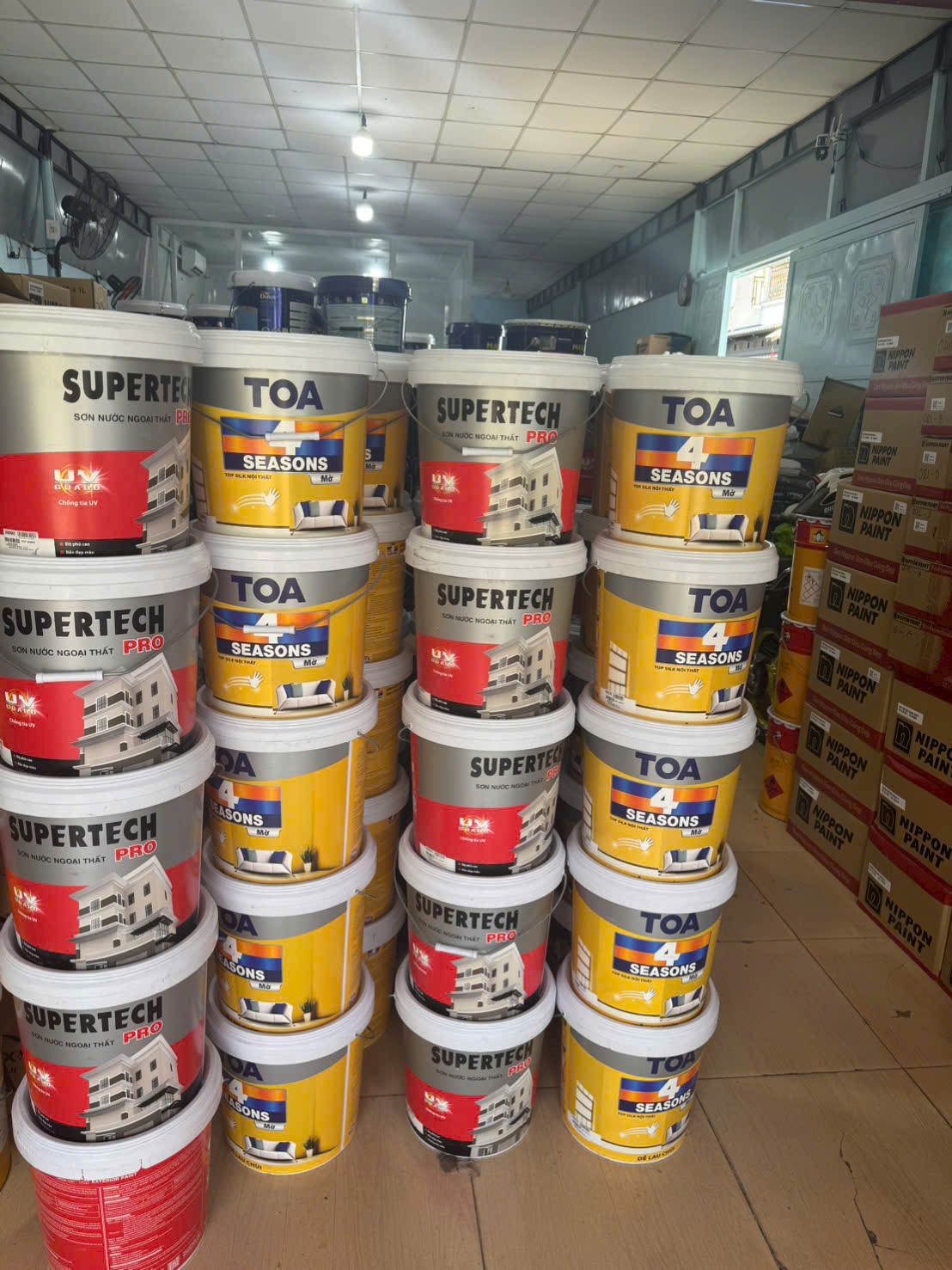 đại lý sơn Toa chính hãng giá tốt tại HCM