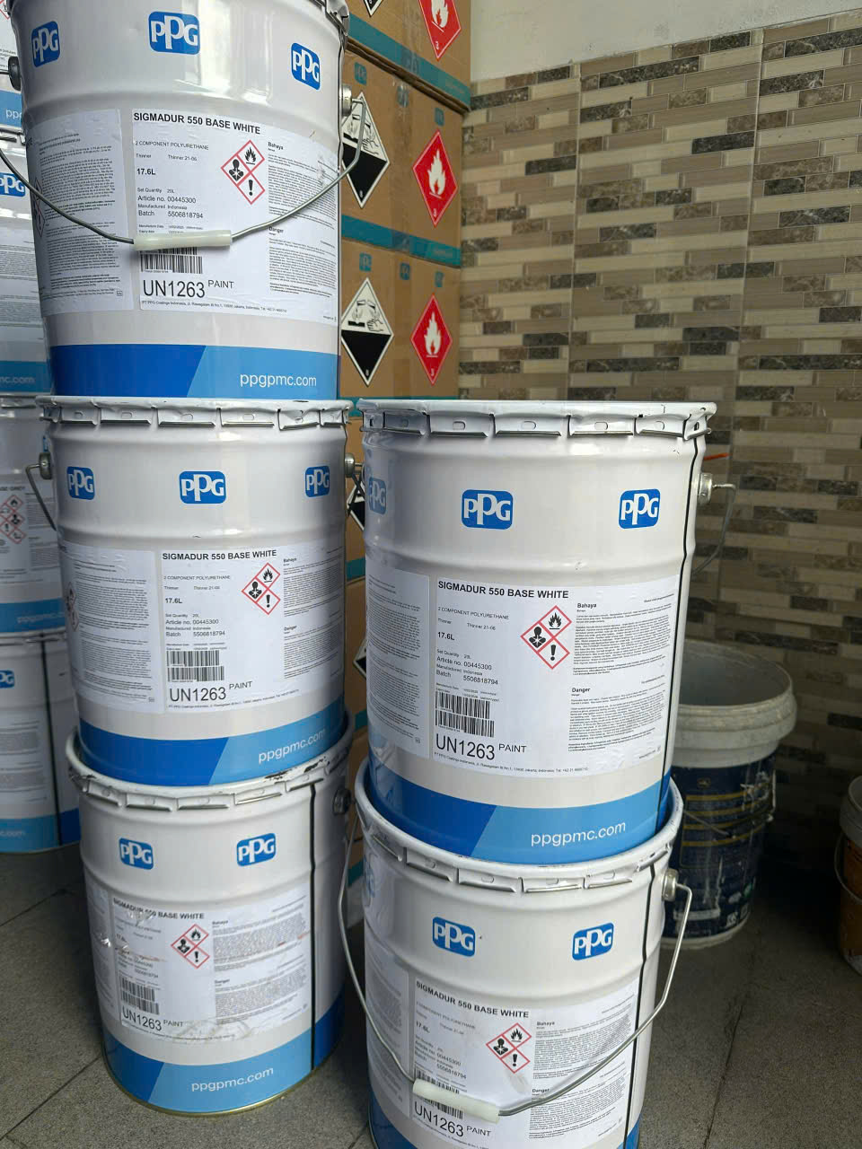 sơn chống ăn mòn Sigma PPG cho kết cấu thép