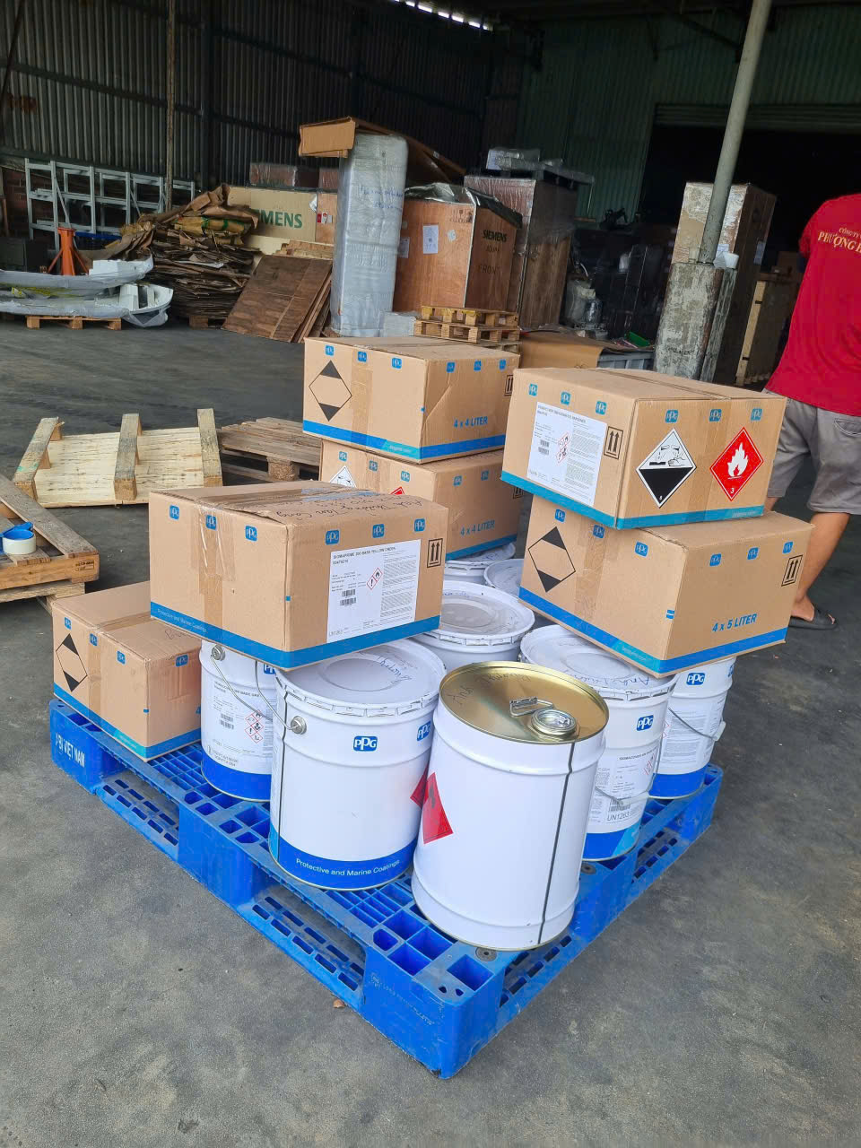 sơn Sigma PPG cho kết cấu thép công nghiệp