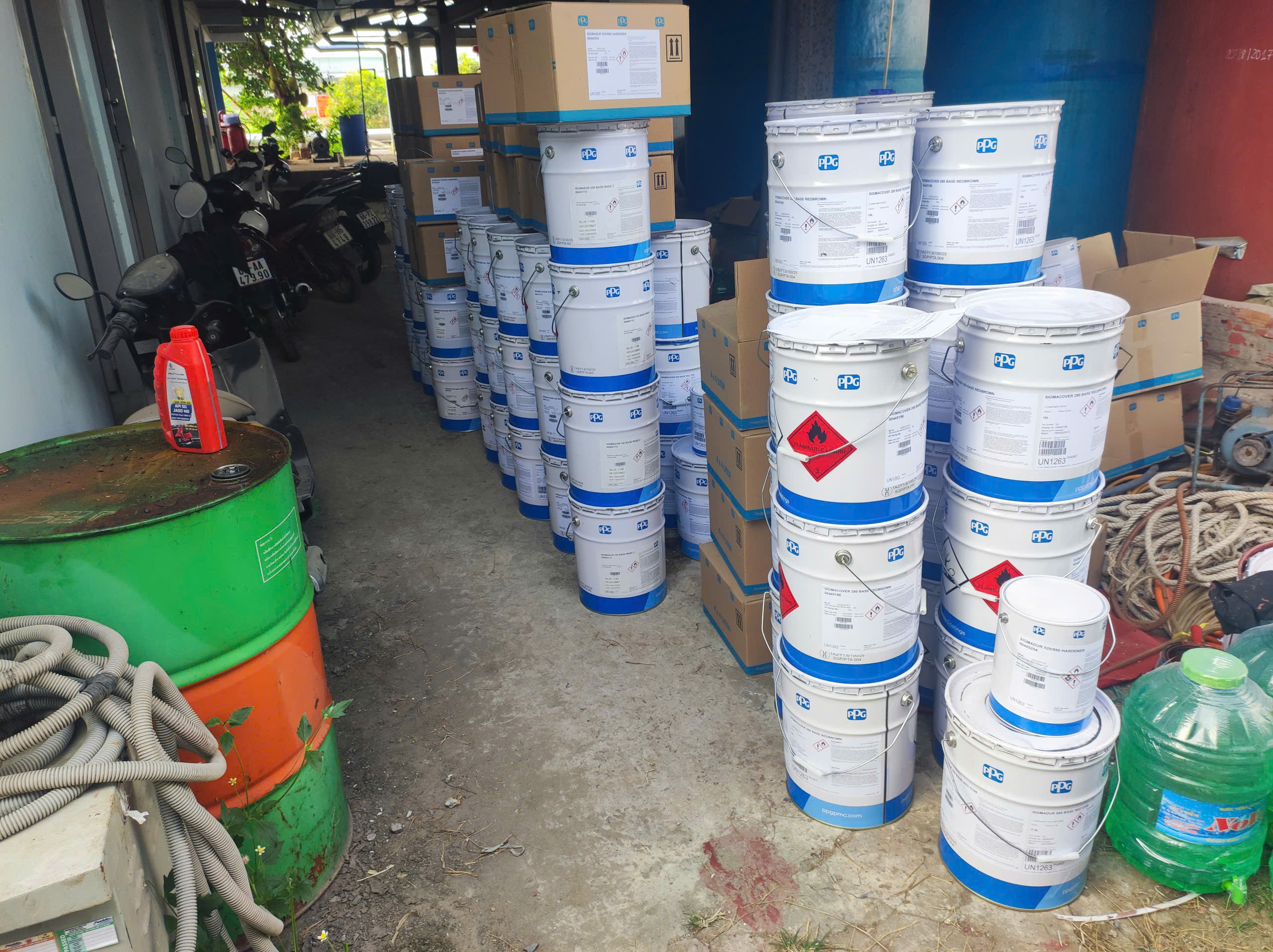 sơn Sigma PPG cho nhà xưởng công nghiệp